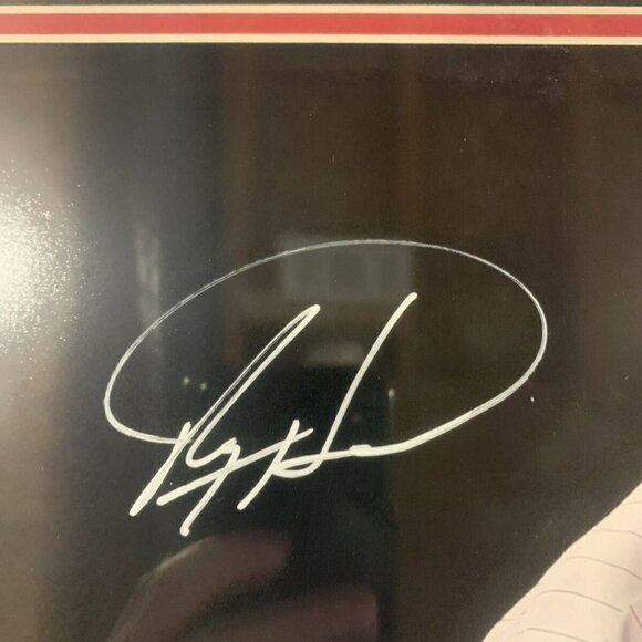 Ryan Howard autograph signed Philadelphia Phillies 16x20 photo framed JSA - Picture 4 of 5
